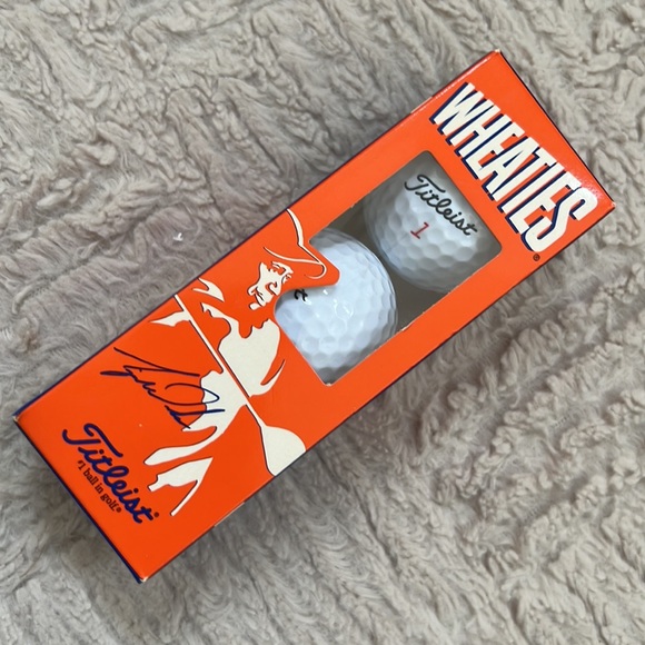 Vintage 1996 Tiger Woods Wheaties Titleist Golf Balls 3-Pack *New In Box* - Picture 13 of 16